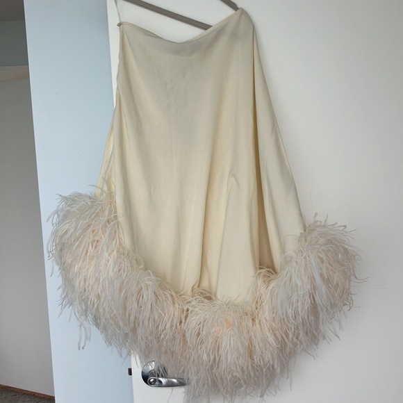 Taller marmo piccolo Ubud Mini Dress in ivory - Picture 2 of 7